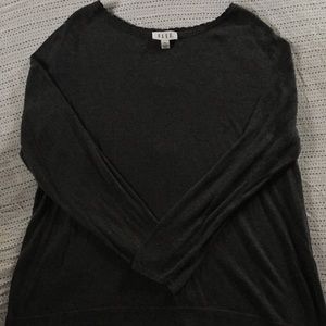 Cozy charcoal grey sweater